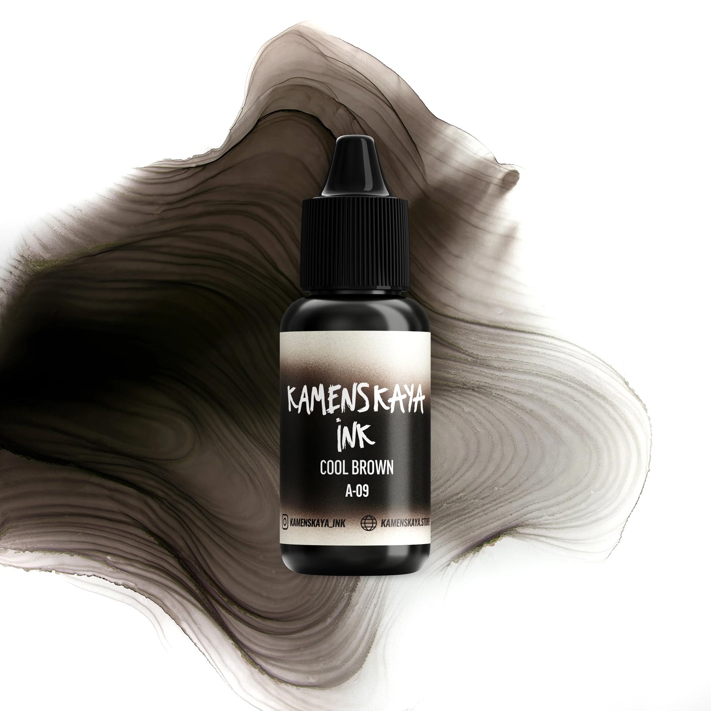 Kamenskaya Ink 15ml | Core A-09 Cool Brown