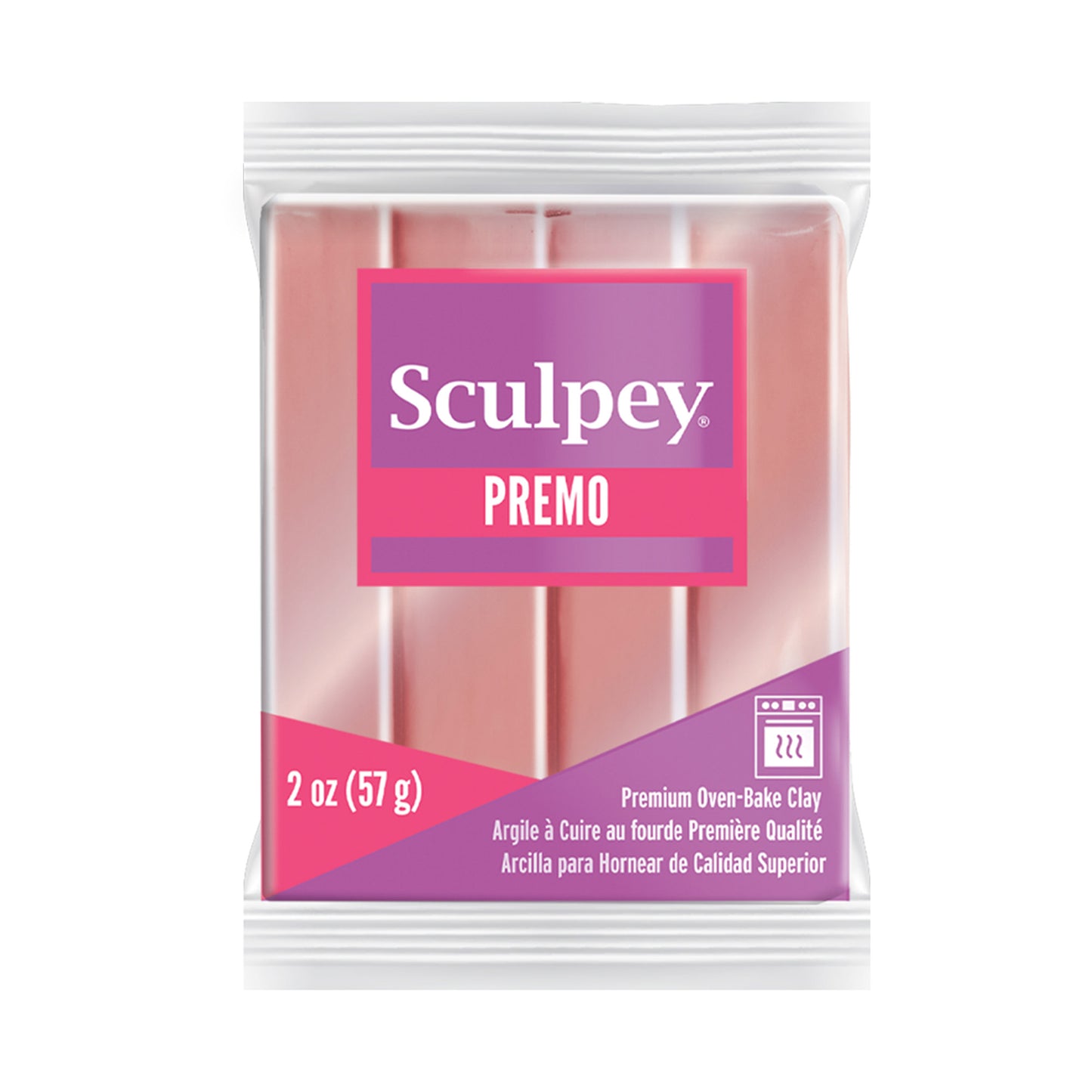 Sculpey Premo Polymer Clay | Rose Gold Metallic - 57g
