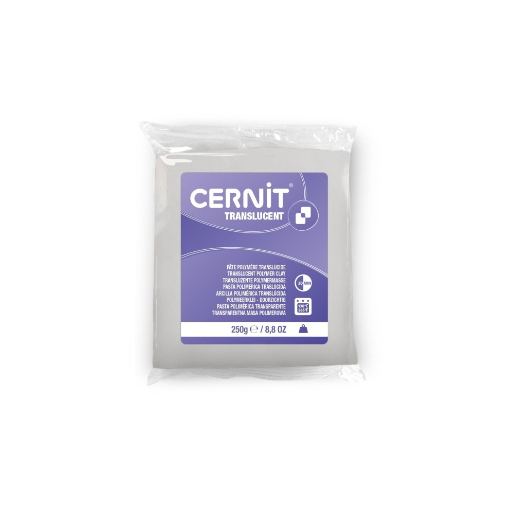 Cernit Polymer Clay 250g | Translucent White -