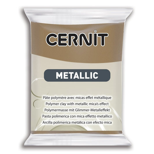 Cernit Polymer Clay 56g | Metallic - 059 Antique Bronze -