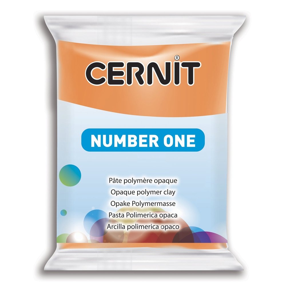 Cernit Polymer Clay 56g | Number One - 752 Orange -
