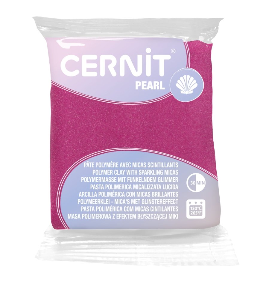 Cernit Polymer Clay 56g | Pearl - 460 Magenta -