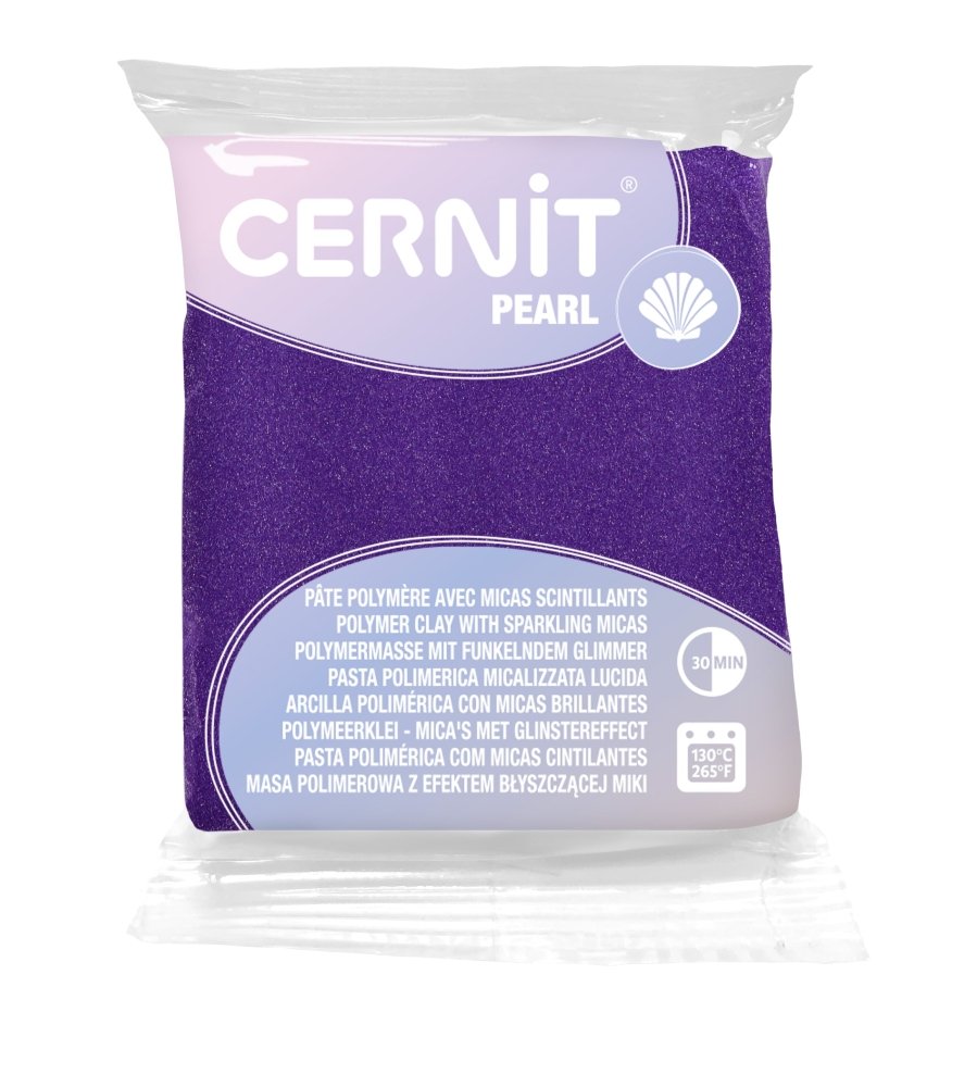 Cernit Polymer Clay 56g | Pearl - 900 Violet -