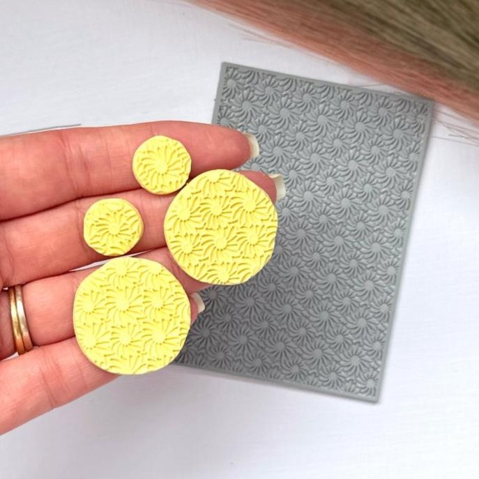 Daisies Texture Stamp -
