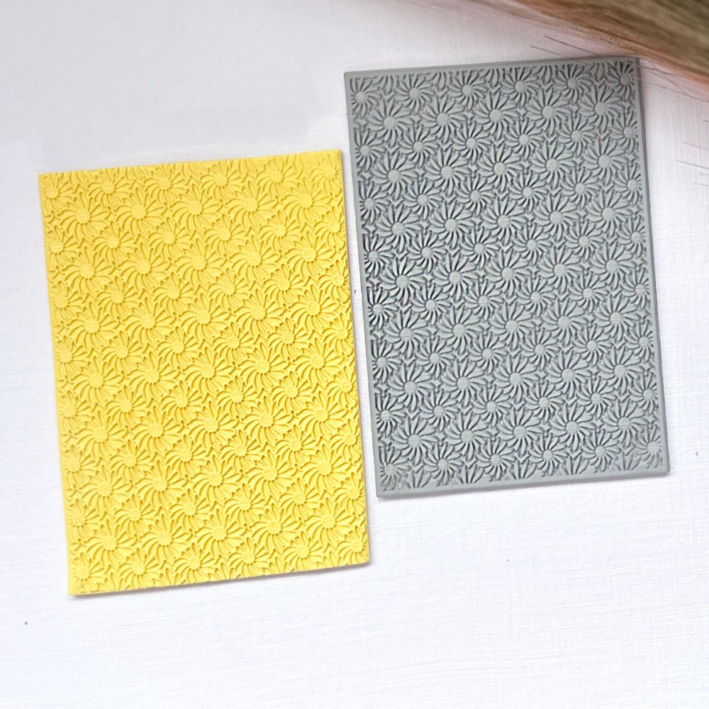 Daisies Texture Stamp -