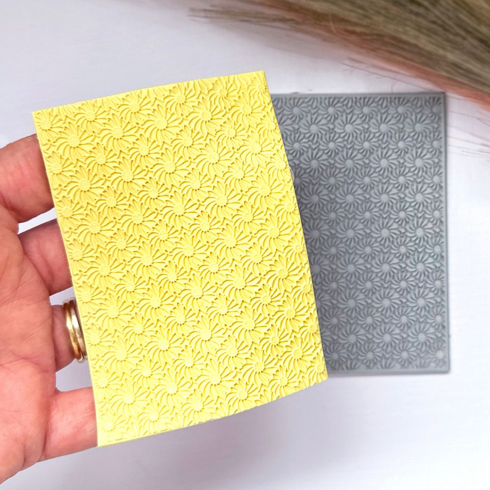 Daisies Texture Stamp -