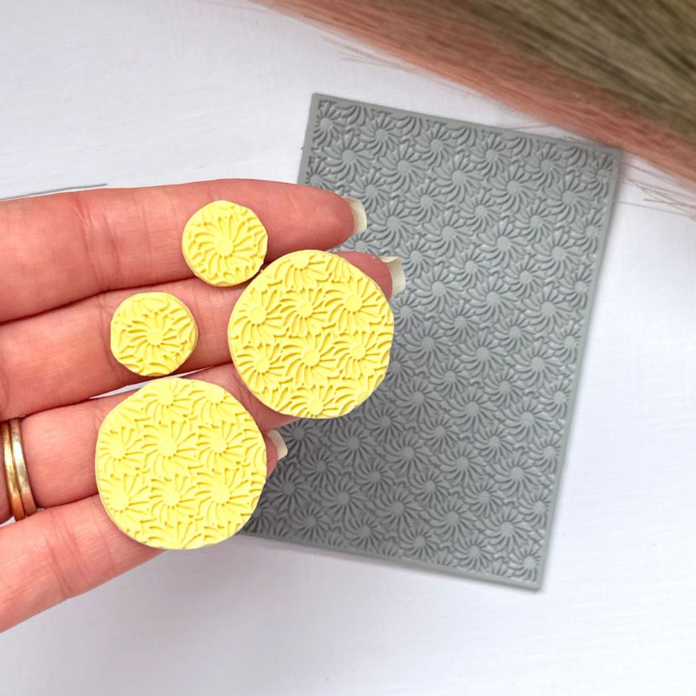 Daisies Texture Stamp -
