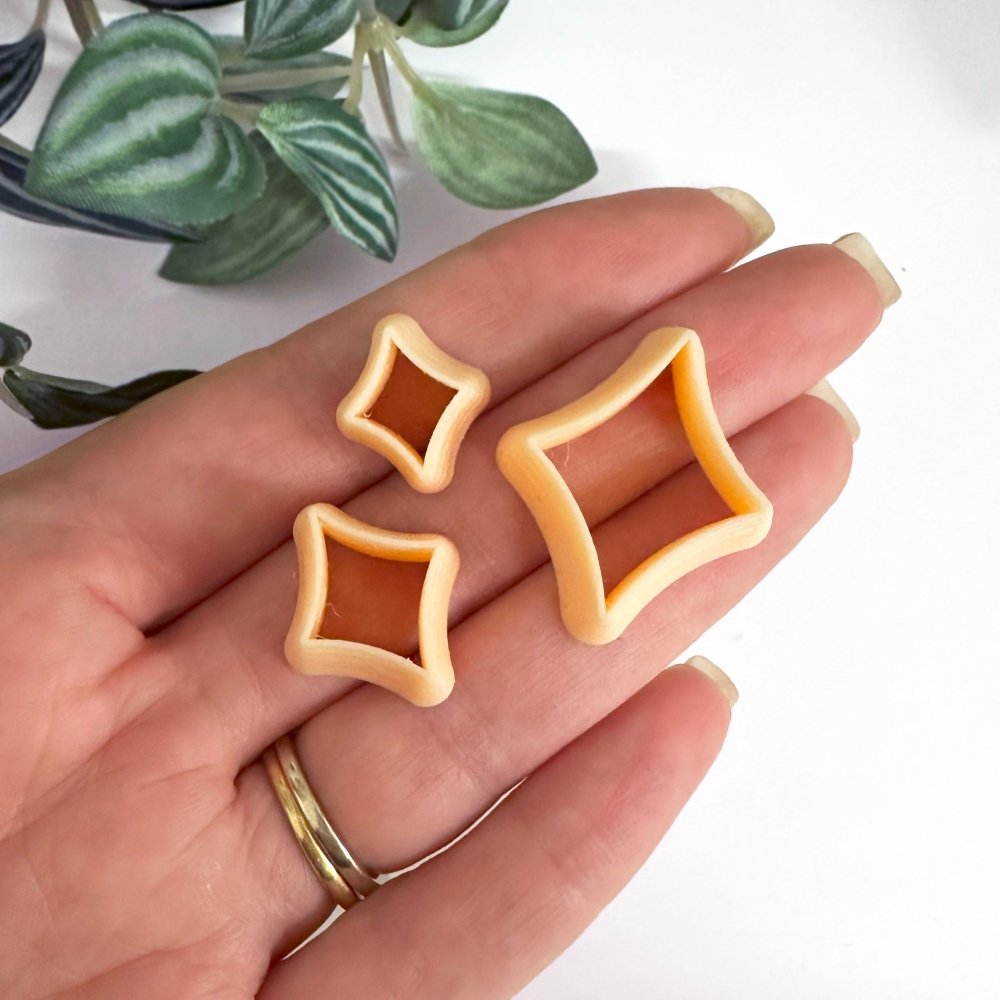 Diamond Concave Clay Cutter -
