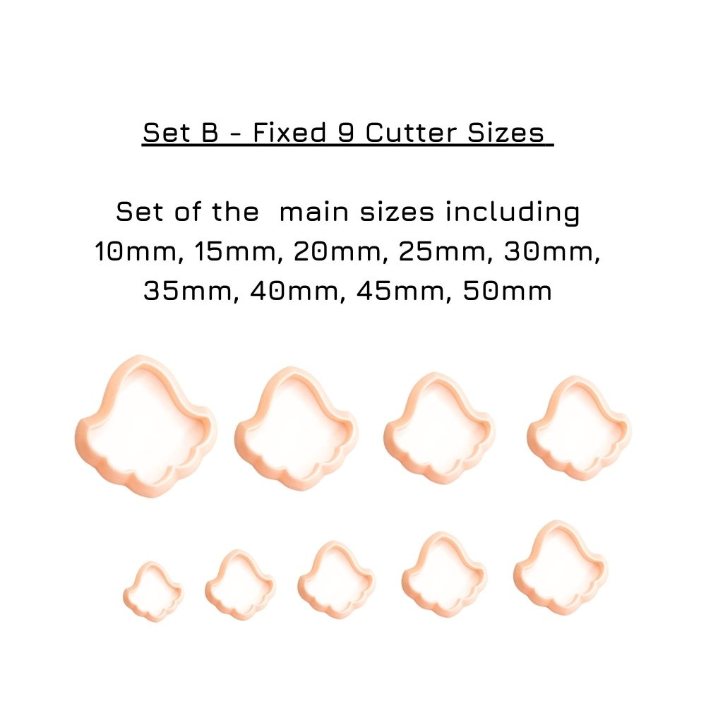 Floral Petal Clay Cutter -