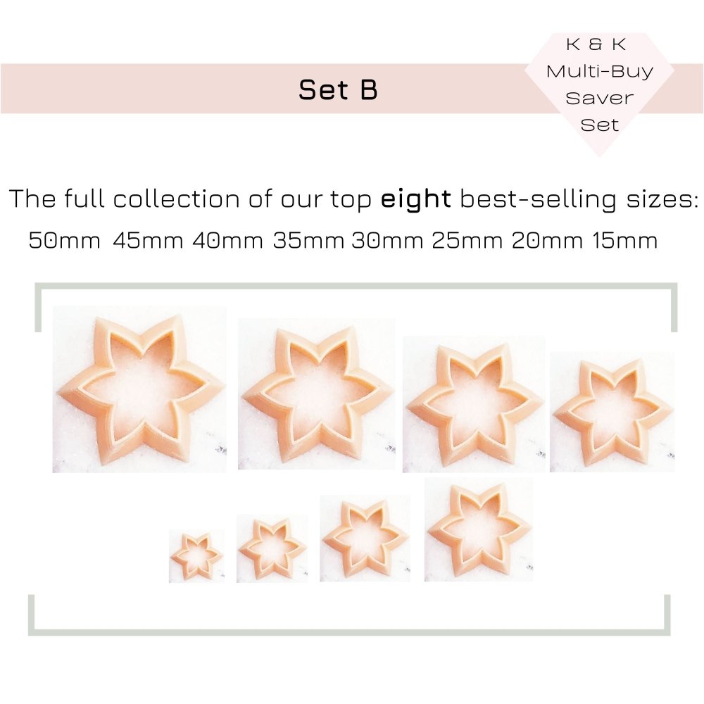 Flower Poinsettia Clay Cutter -