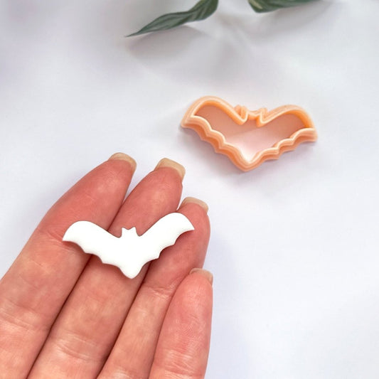 Flying Bat Clay Cutter | Curved Wings -