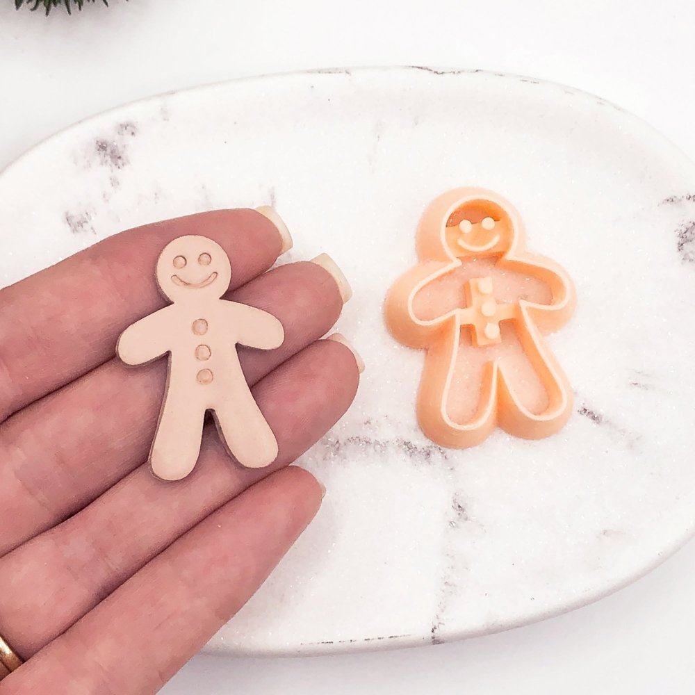Gingerbread Man Clay Cutter 2 -