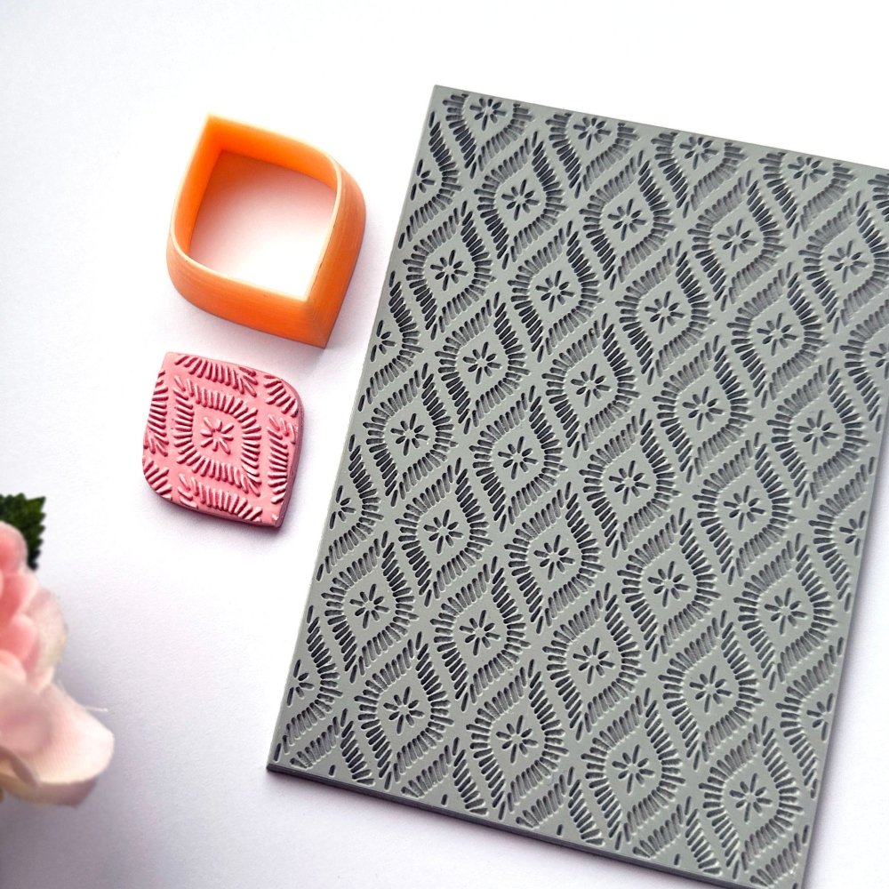 Jewel Diamond Texture Stamp -