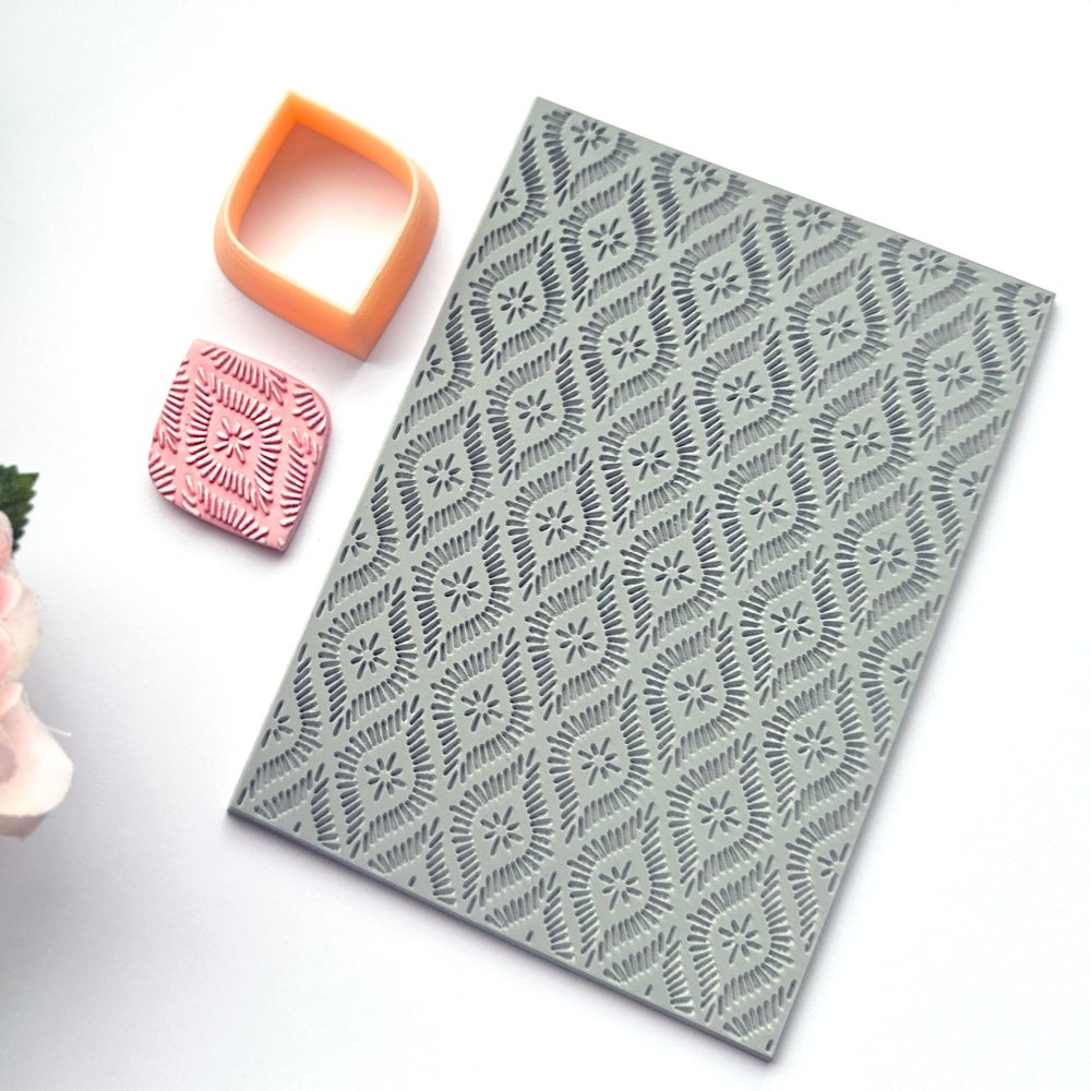 Jewel Diamond Texture Stamp -