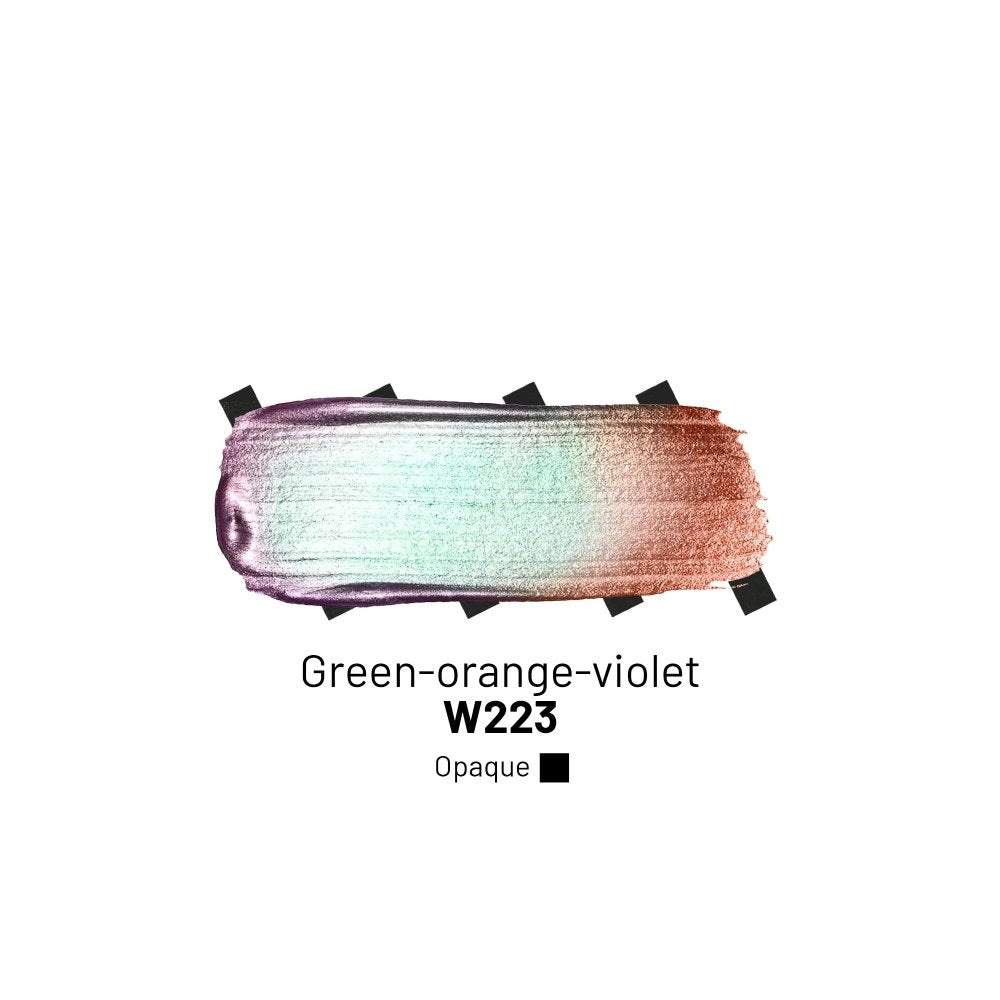 Kamenskaya Acrylic Ink 30ml | Chameleon Green - Orange - Violet -