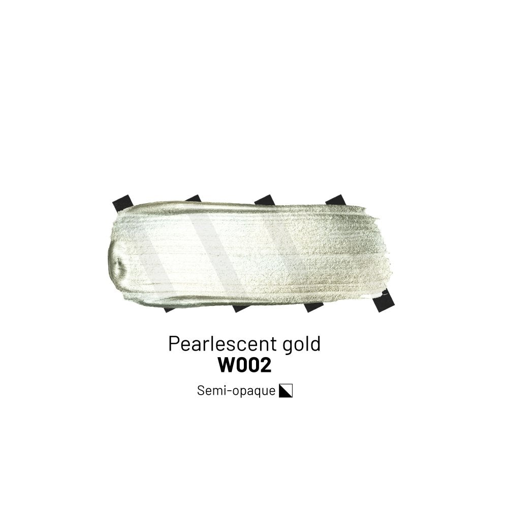 Kamenskaya Acrylic Ink 30ml | Metallic Pearlescent Gold -