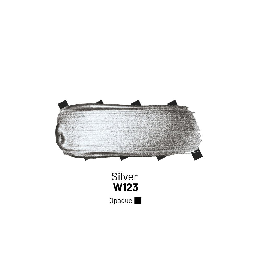 Kamenskaya Acrylic Ink 30ml | Metallic Silver -