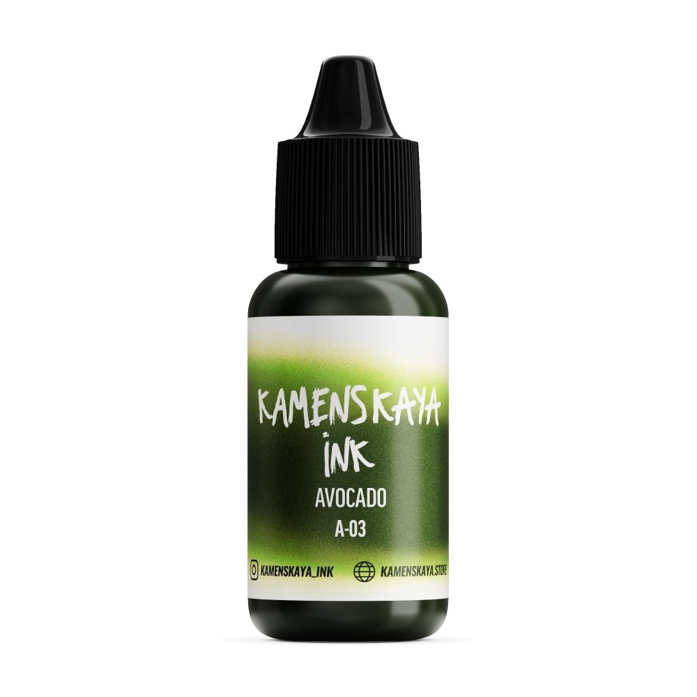 Kamenskaya Alcohol Ink 15ml | Core A-03 Avocado -