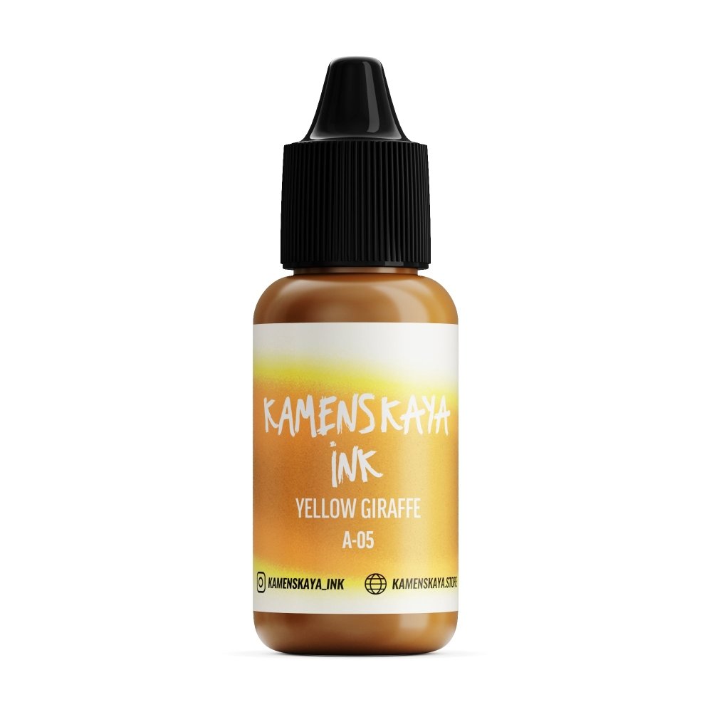 Kamenskaya Alcohol Ink 15ml | Core A-05 Yellow Giraffe -