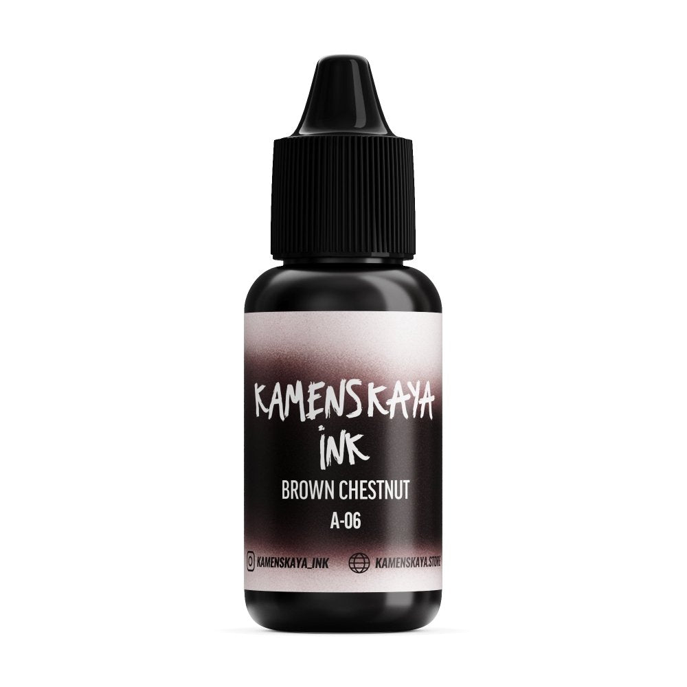 Kamenskaya Alcohol Ink 15ml | Core A-06 Brown Chestnut -