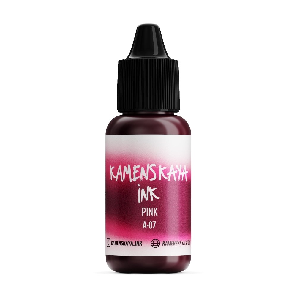 Kamenskaya Alcohol Ink 15ml | Core A-07 Pink -