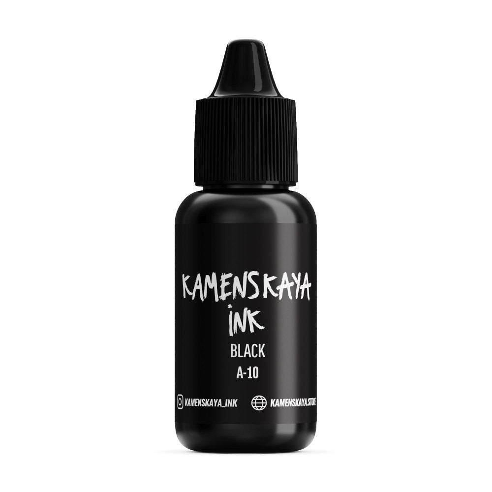 Kamenskaya Alcohol Ink 15ml | Core A-10 Black -