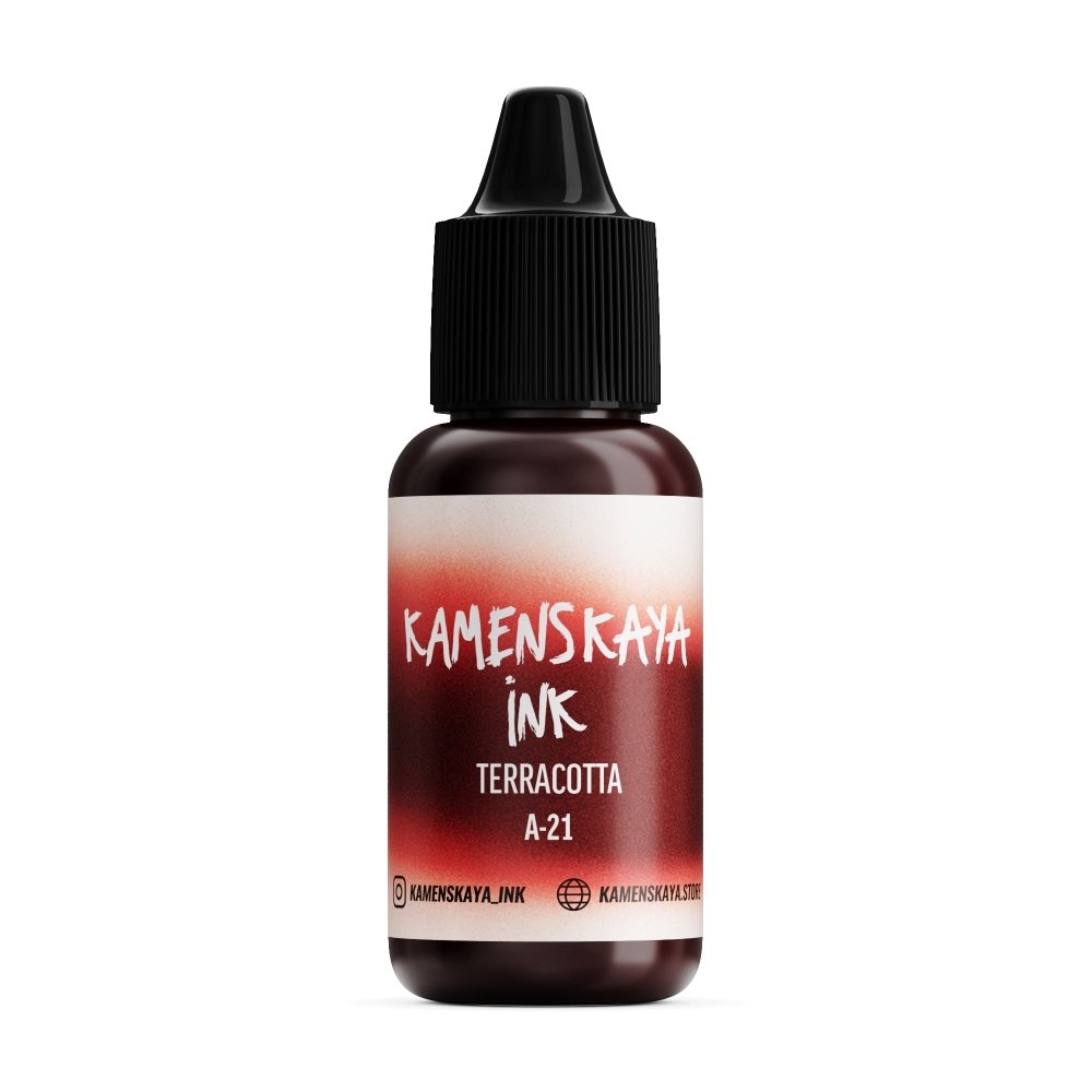 Kamenskaya Alcohol Ink 15ml | Core A-21 Terracotta -
