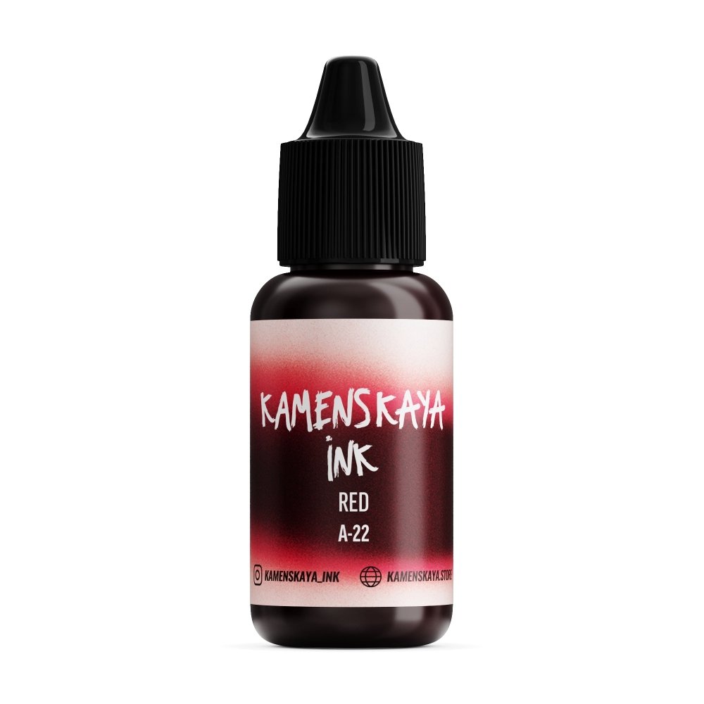 Kamenskaya Alcohol Ink 15ml | Core A-22 Red -