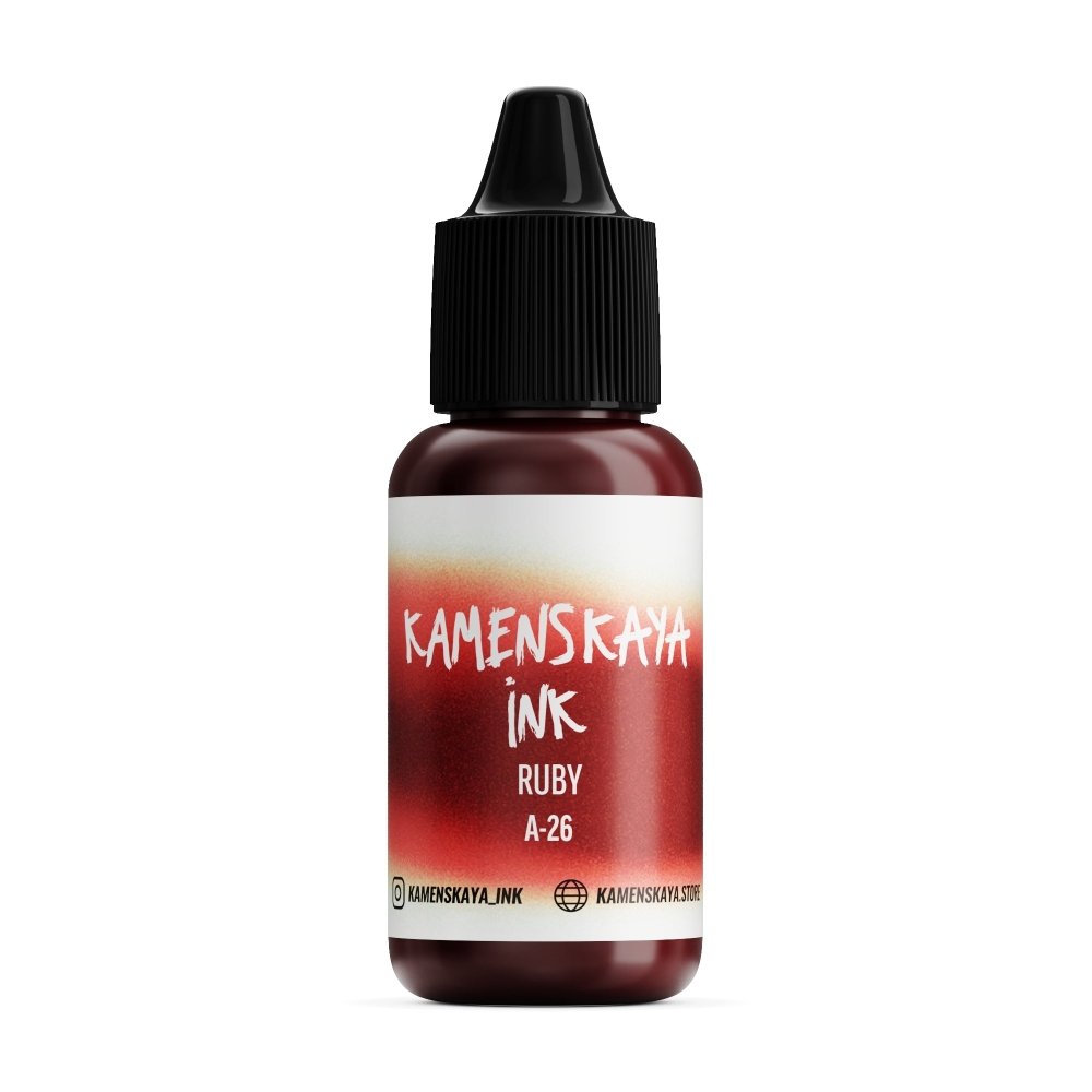 Kamenskaya Alcohol Ink 15ml | Core A-26 Ruby -