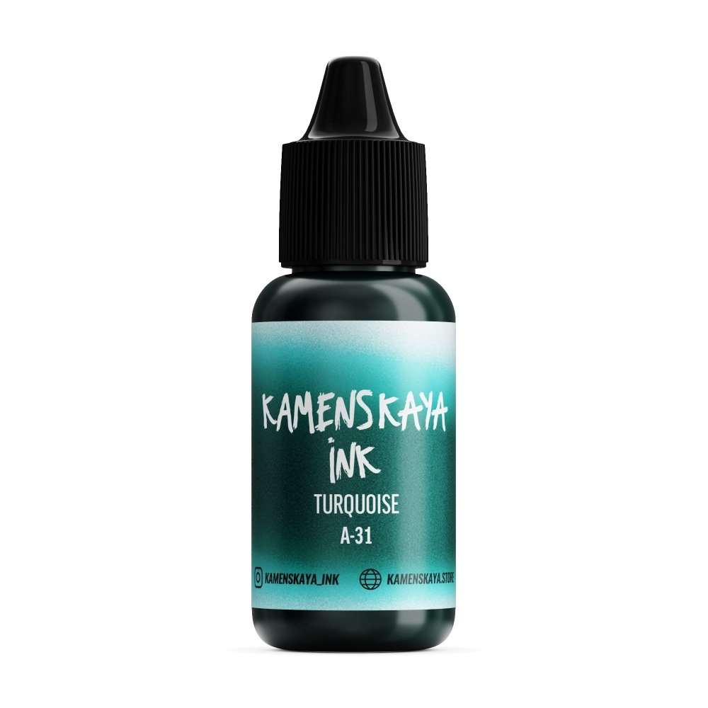 Kamenskaya Alcohol Ink 15ml | Core A-31 Turquoise -