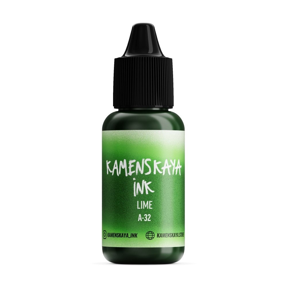Kamenskaya Alcohol Ink 15ml | Core A-32 Lime -
