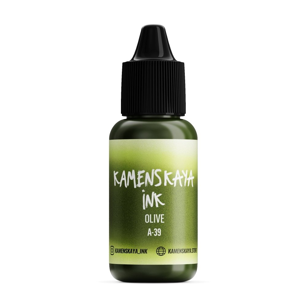 Kamenskaya Alcohol Ink 15ml | Core A-39 Olive -