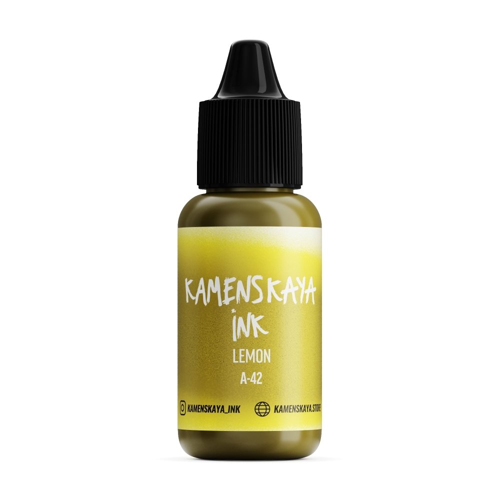 Kamenskaya Alcohol Ink 15ml | Core A-42 Lemon -