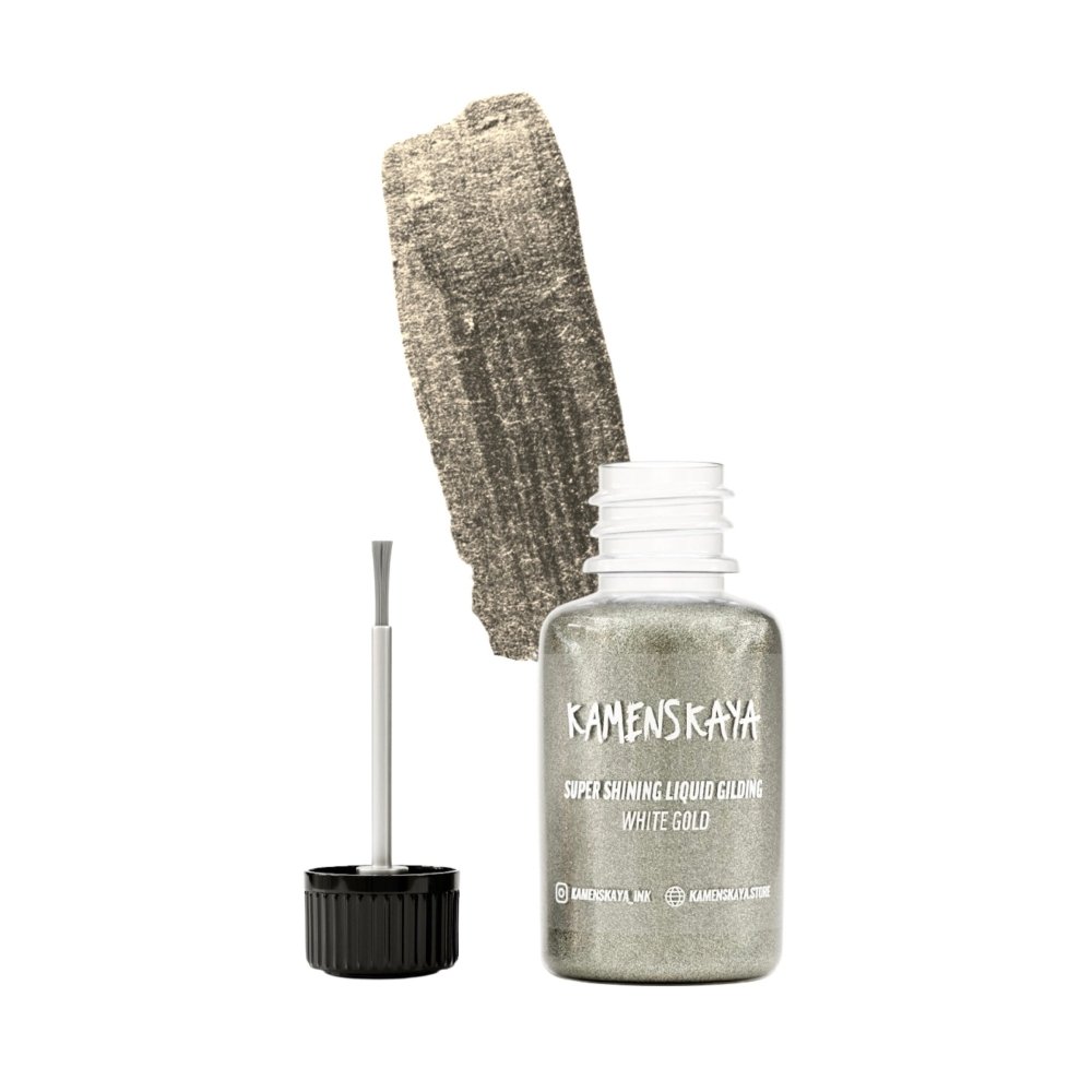 Kamenskaya Liquid Gilding 20ml | White Gold -