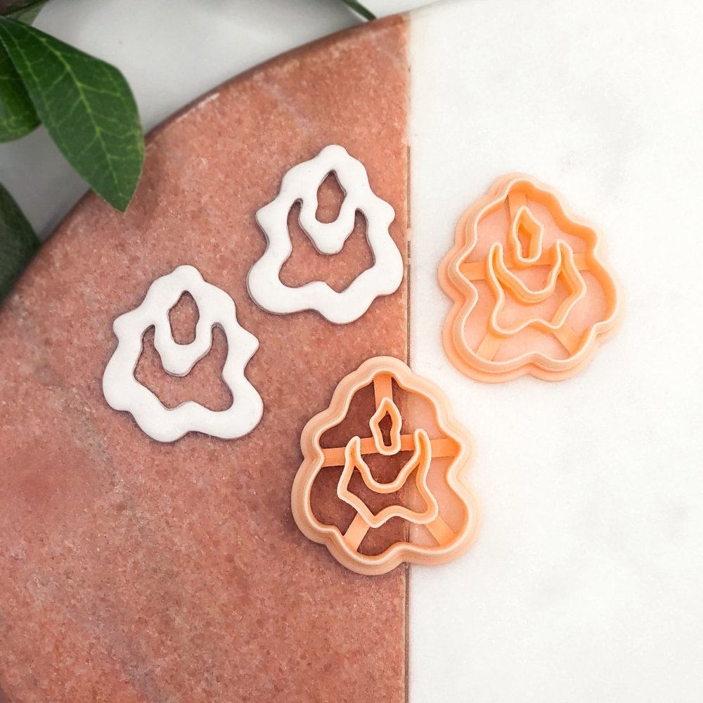 Organic Wavy Donut Clay Cutter -