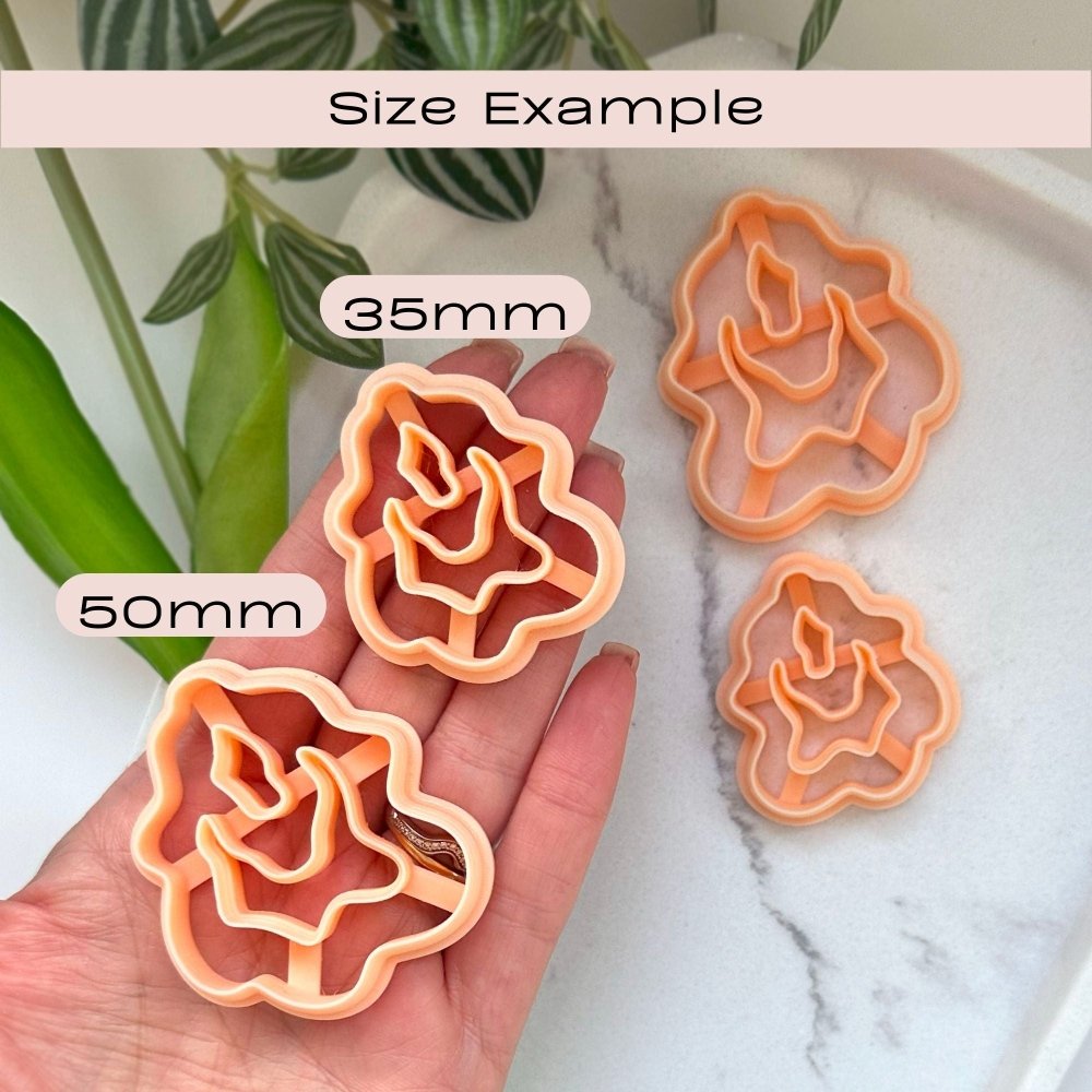 Organic Wavy Donut Clay Cutter -