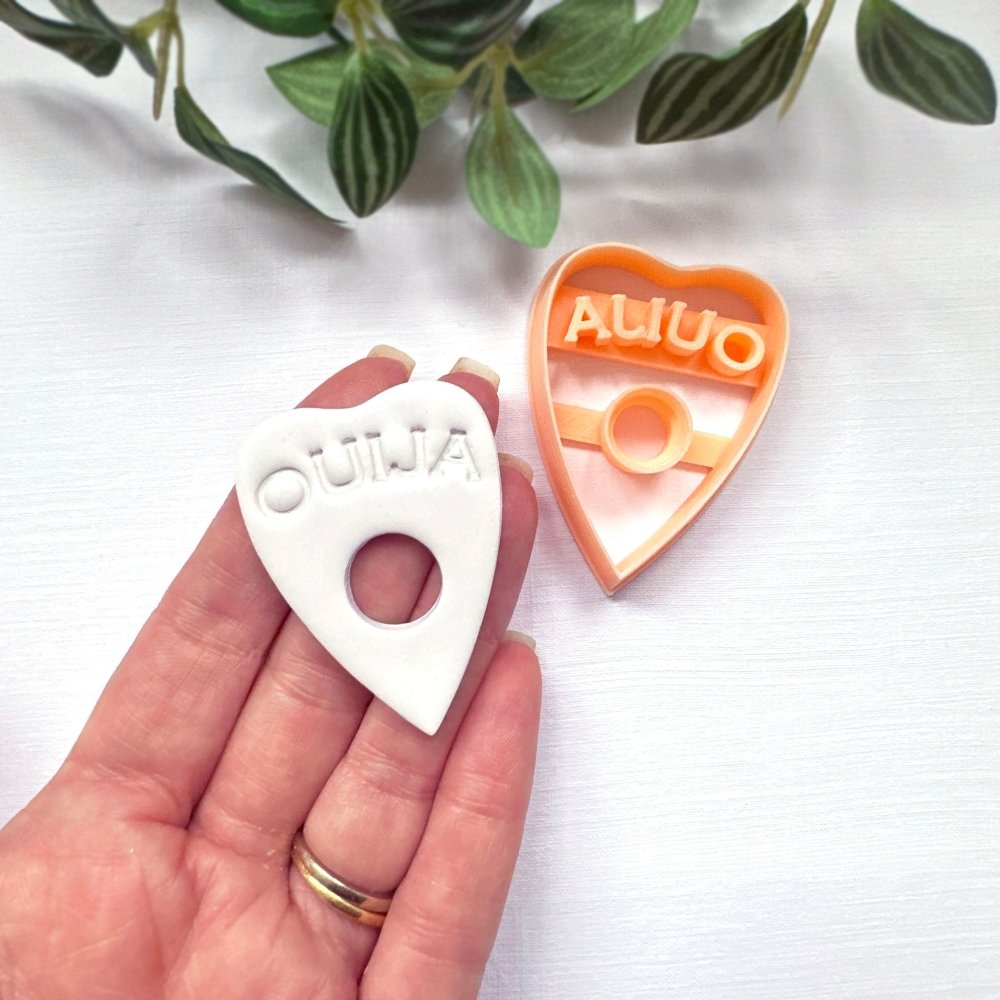 Ouija Planchette Clay Cutter -