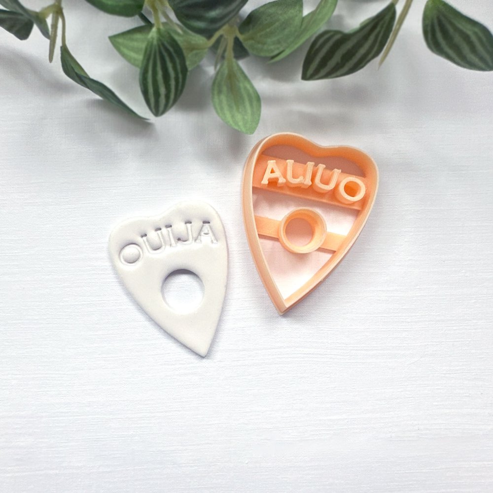 Ouija Planchette Clay Cutter -