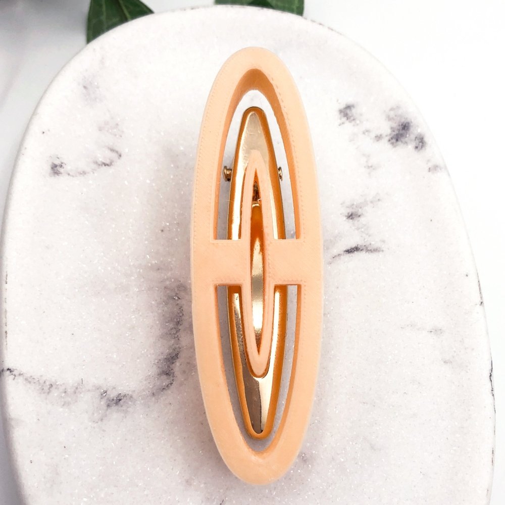 Oval Long Slim Clay Cutter -
