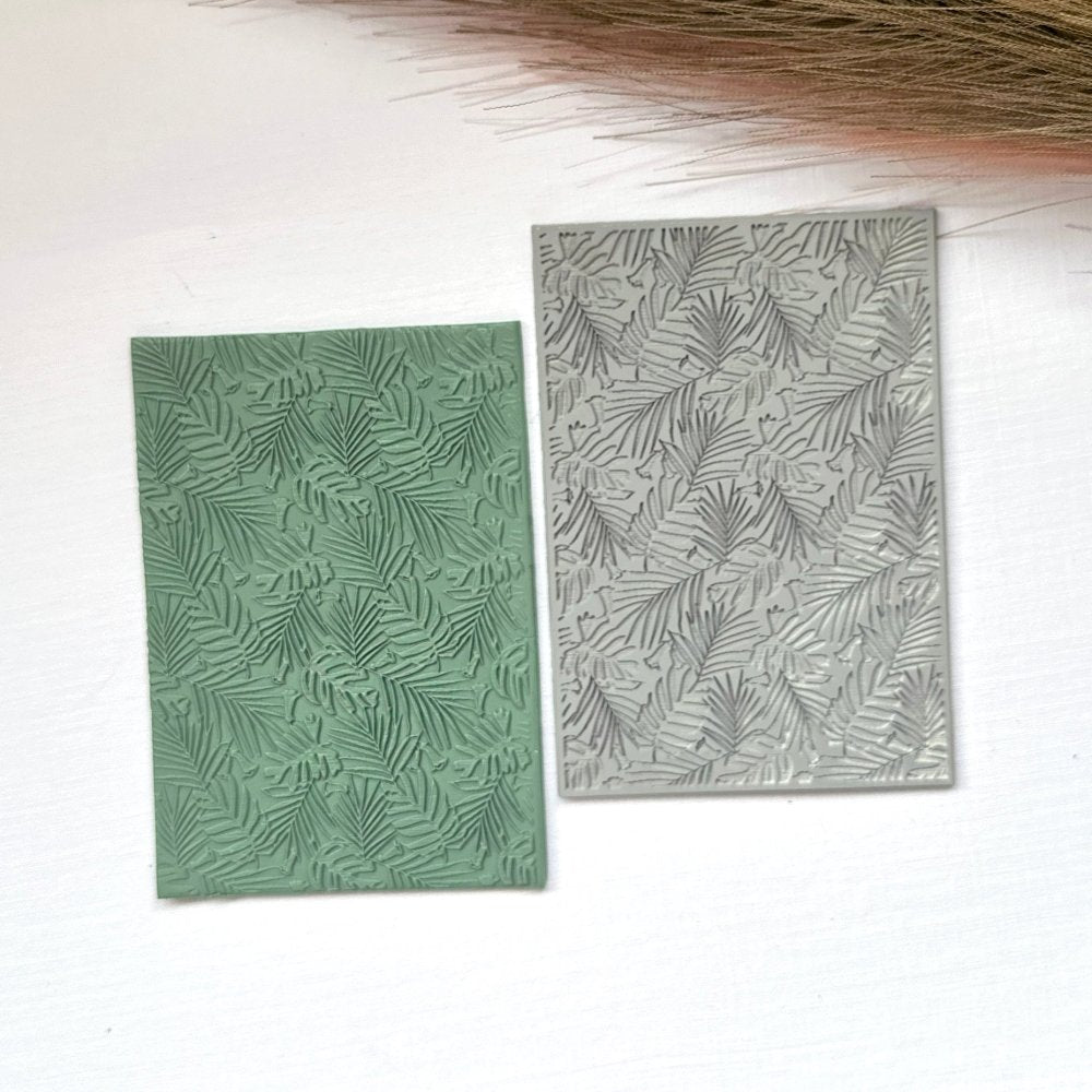 Palm Foliage Texture Stamp -