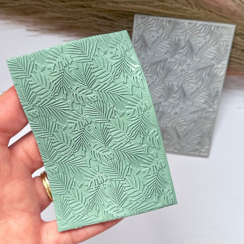 Palm Foliage Texture Stamp -