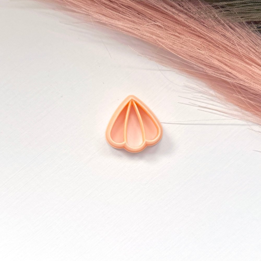 Petal Fan Polymer Clay Cutter -