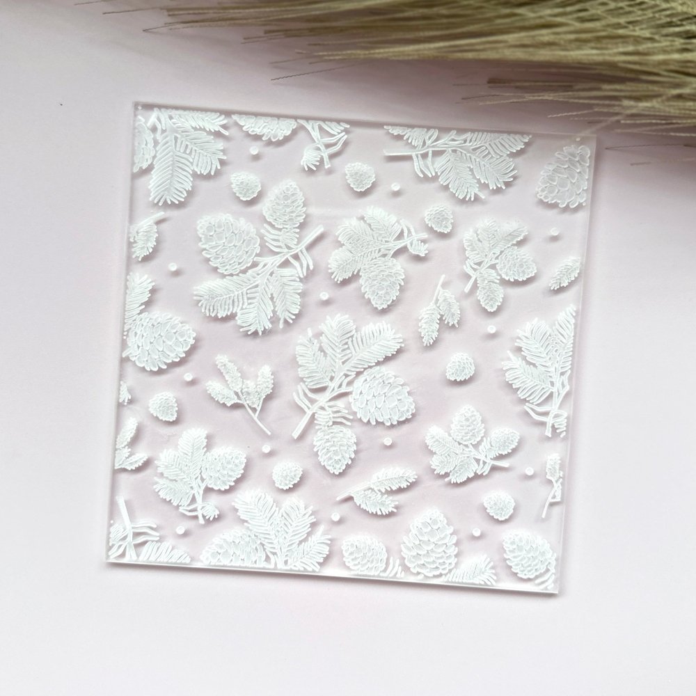 Pine Cone Texture Stamp -