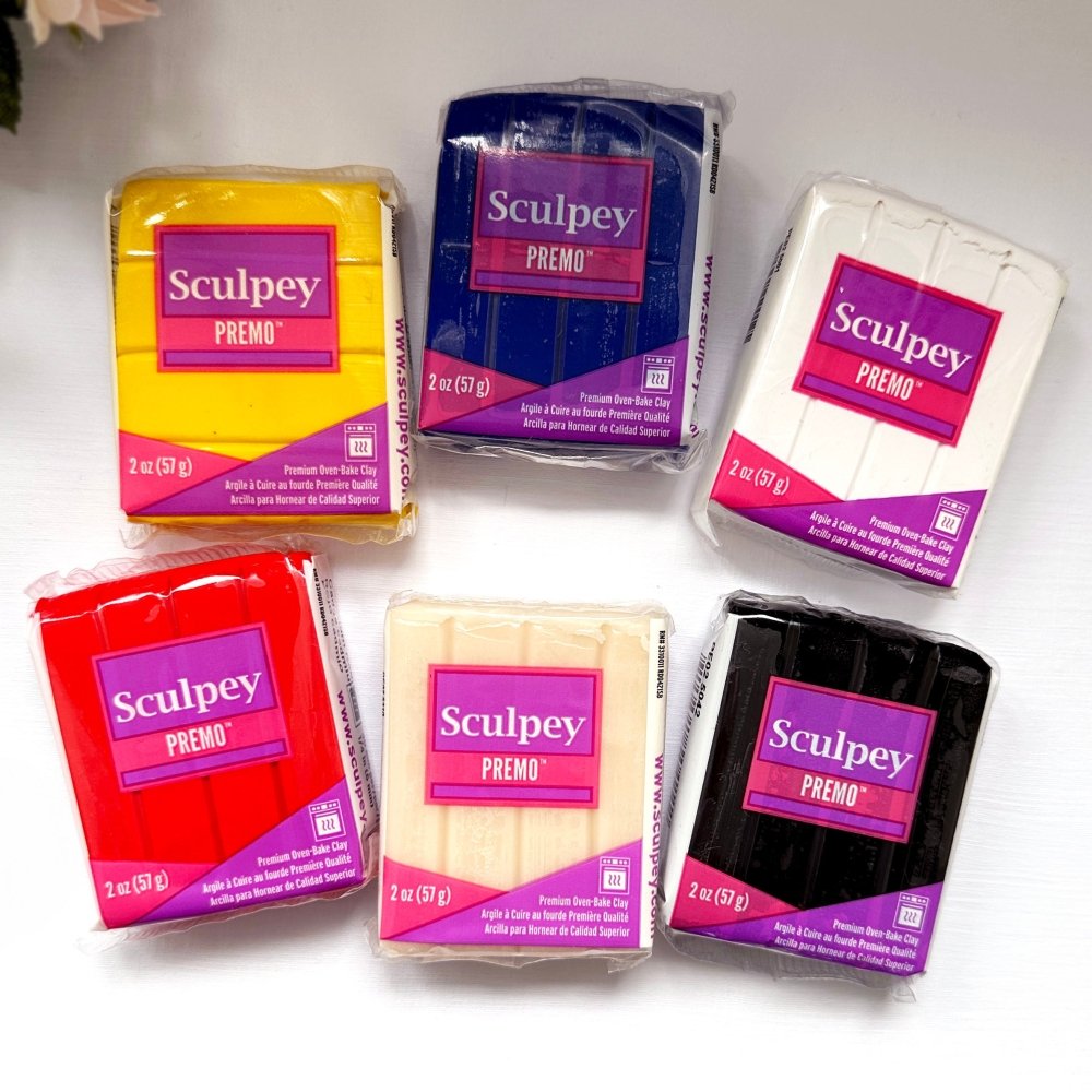 Primary Plus Set | Sculpey Premo Polymer Clay 6 x 57g -