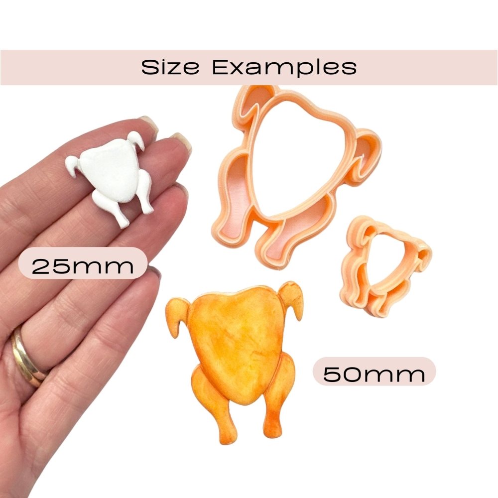 Roast Turkey Clay Cutter -