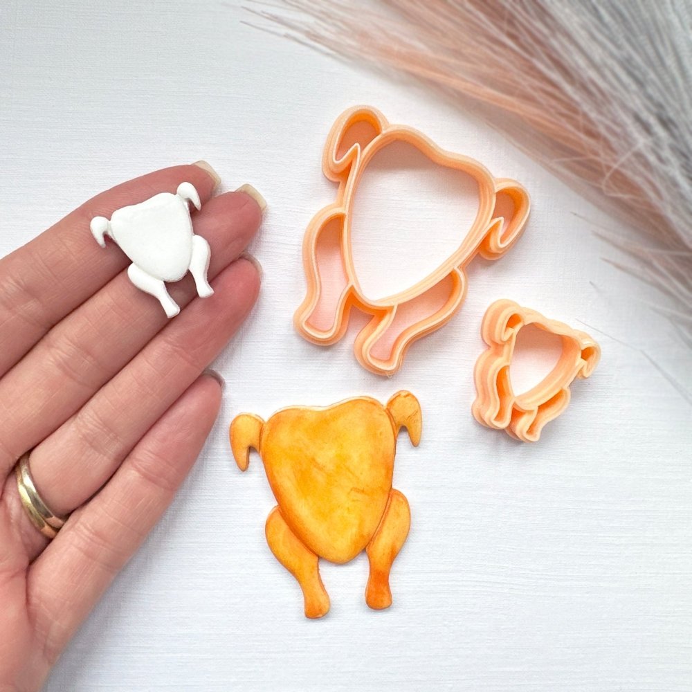 Roast Turkey Clay Cutter -