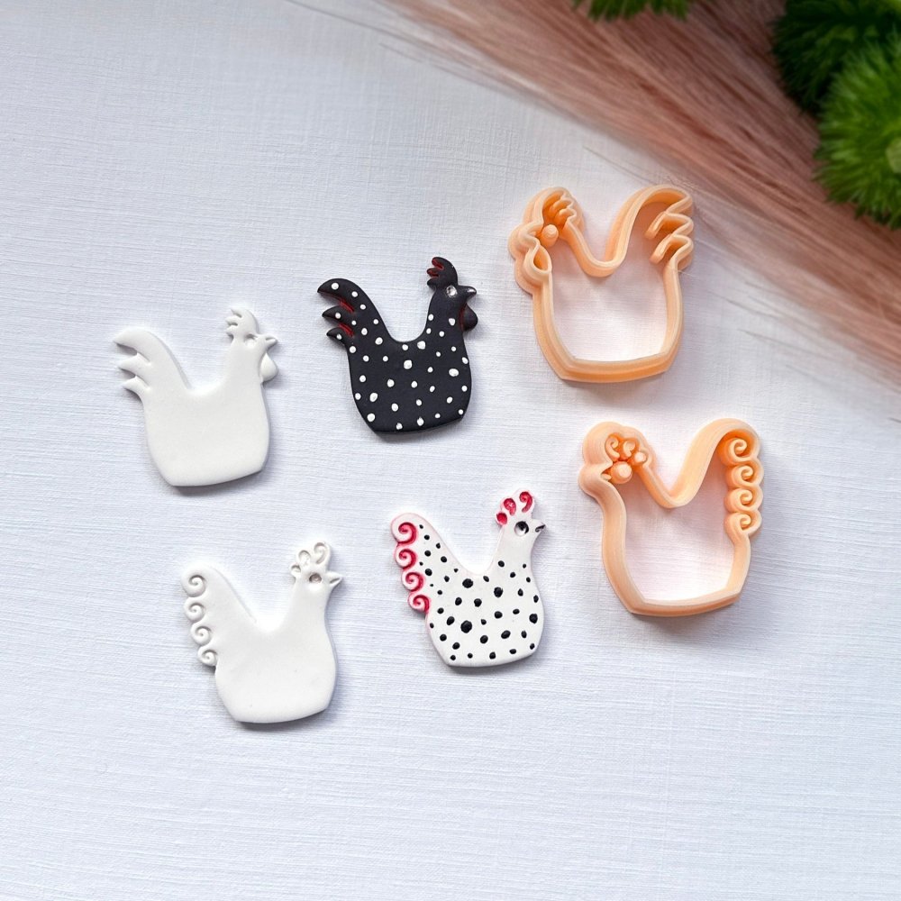 Rooster Clay Cutter -