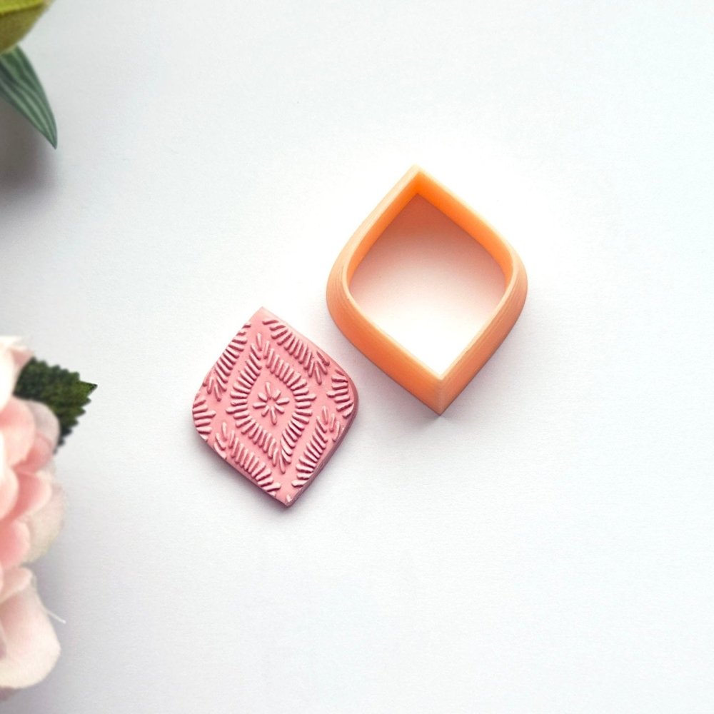 Rounded Diamond Clay Cutter -
