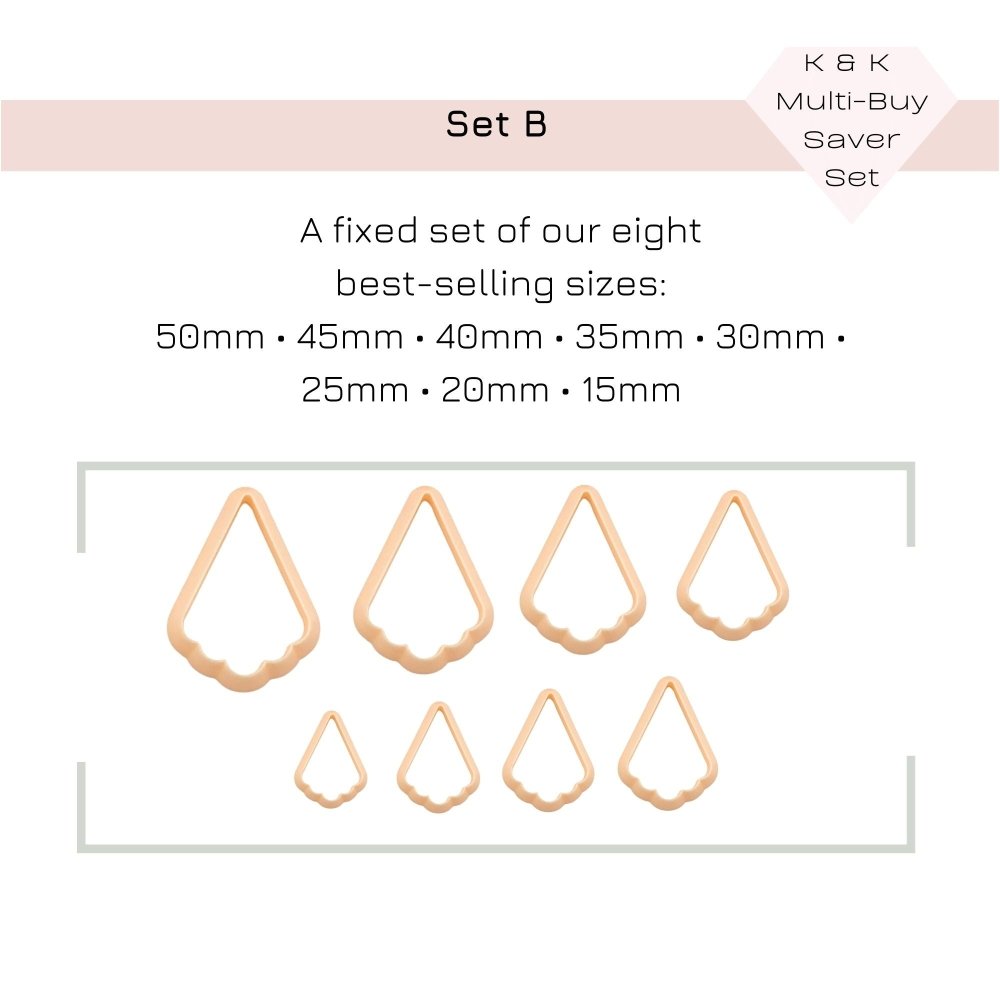 Scalloped Fan Clay Cutter -