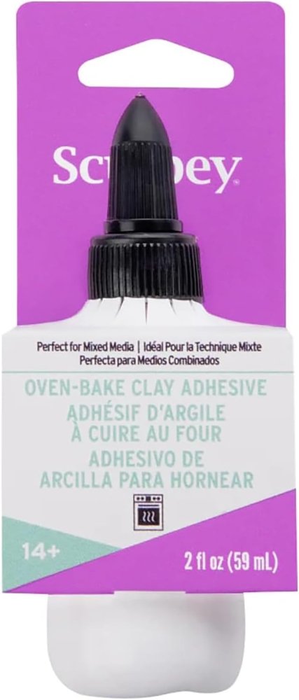 Sculpey Oven Bake Adhesive | 59ml Bake and Bond -